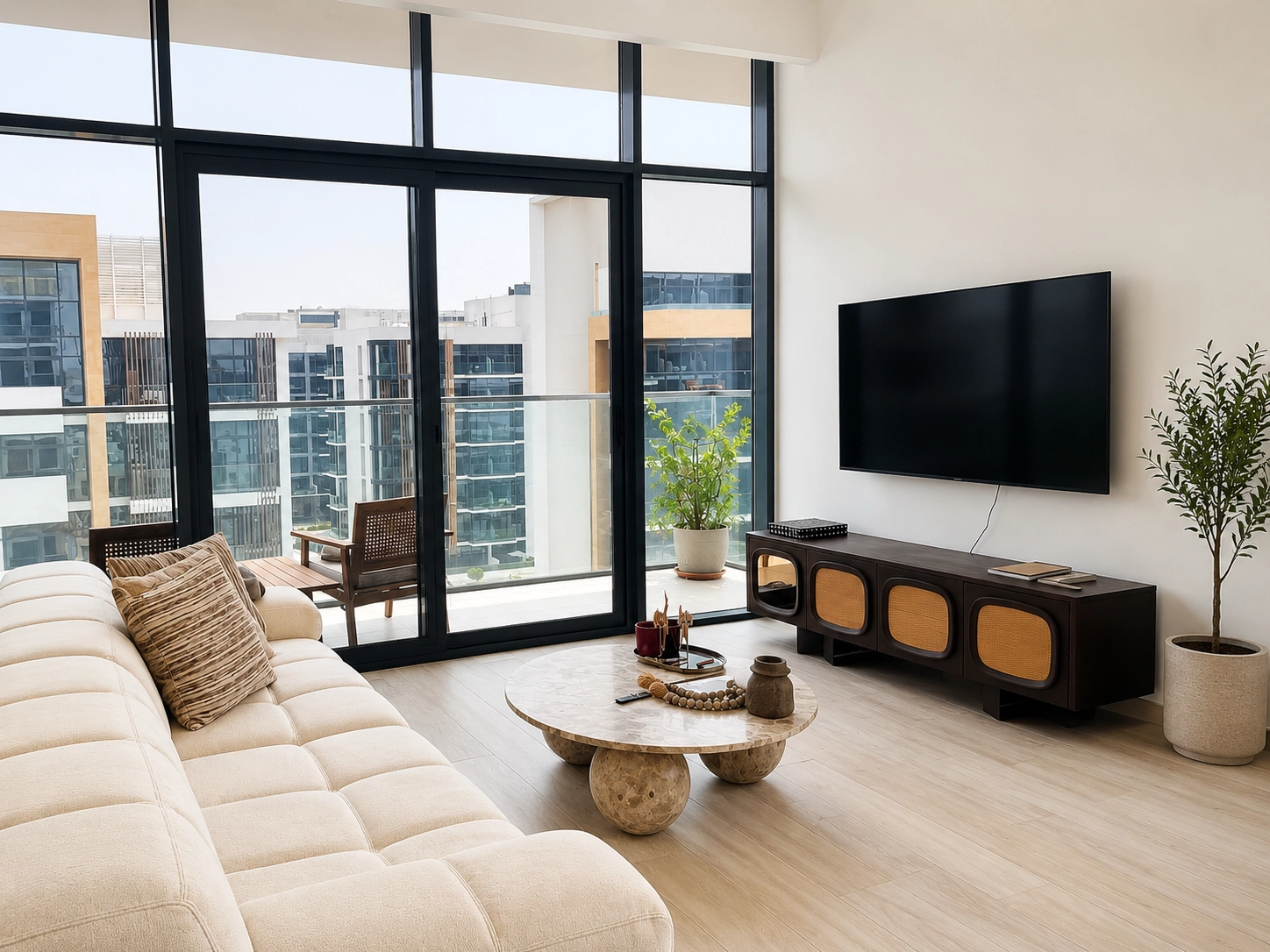 1-комнатная квартира в аренду в Azizi Riviera 7