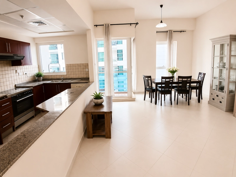 2 BEDROOM FOR RENT IN CASCADES TOWER, DUBAI MARINA