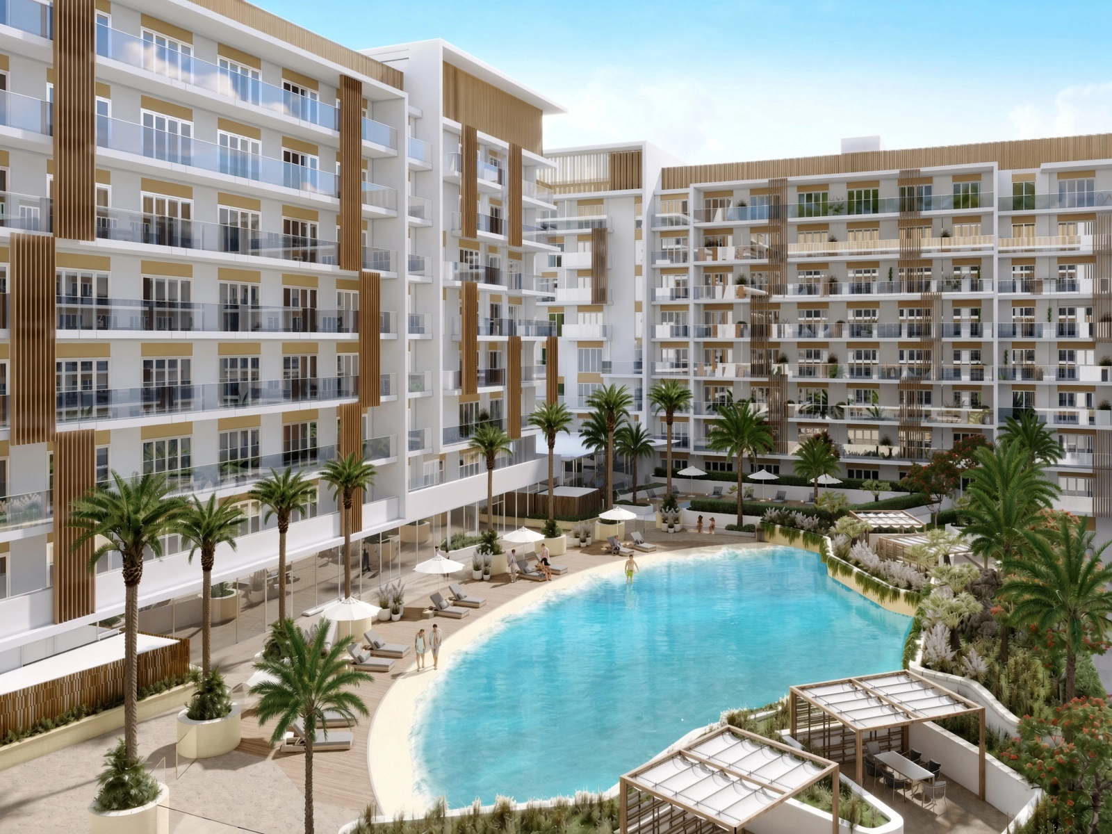 STUDIO APARTMENT FOR SALE IN AZIZI BEACH OASIS 2