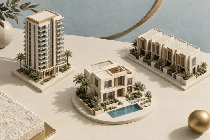 Apartment, villa or townhouse in Dubai: how to choose