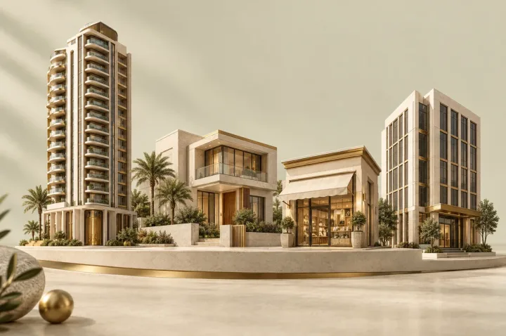 Types of real estate in Dubai: from luxury villas to profitable investments