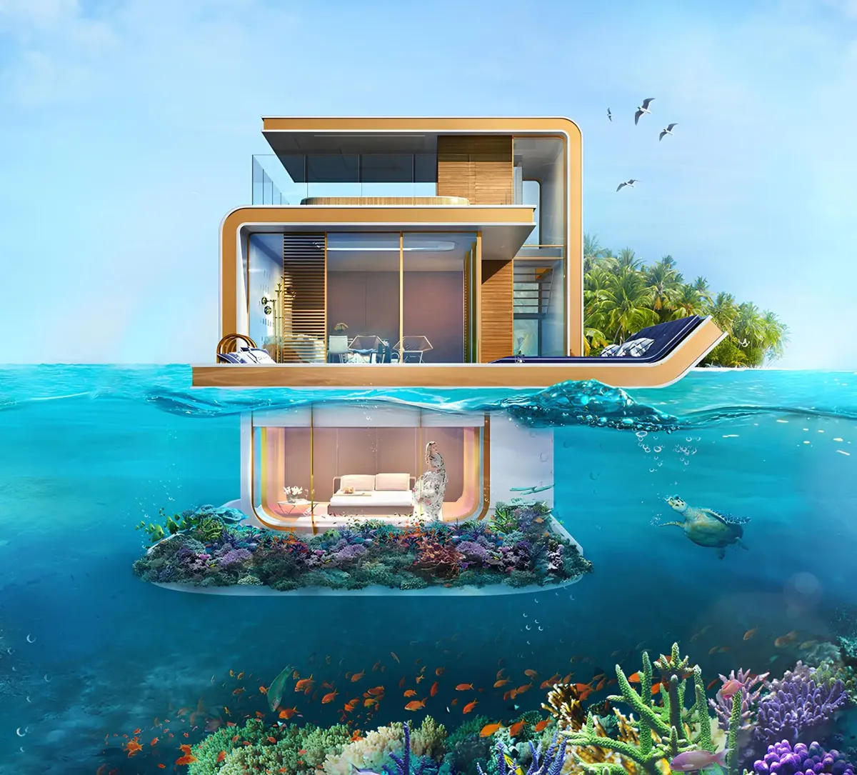 The Floating Seahorse — 1