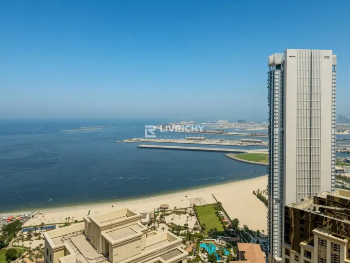 High Floor |  Full Panoramic Sea View | Prime 2BR