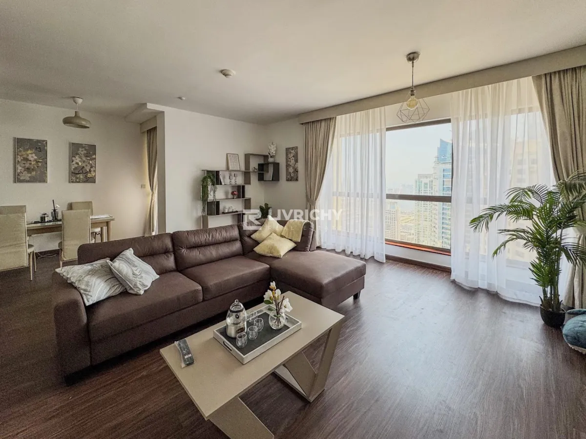 Sea View | Renovated 2BR | High Floor — 1