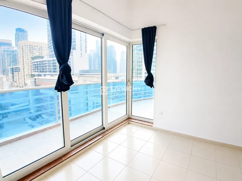 Marina Walk View | Chiller Free  | Unfurnished — 2