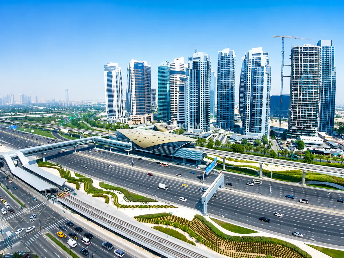 Jlt Skyline View | Next To Metro | High Floor — 1