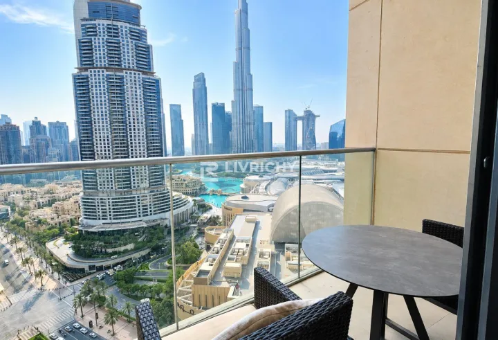 Квартира с 1 спальней в аренду в The Address Residence Fountain Views 2
