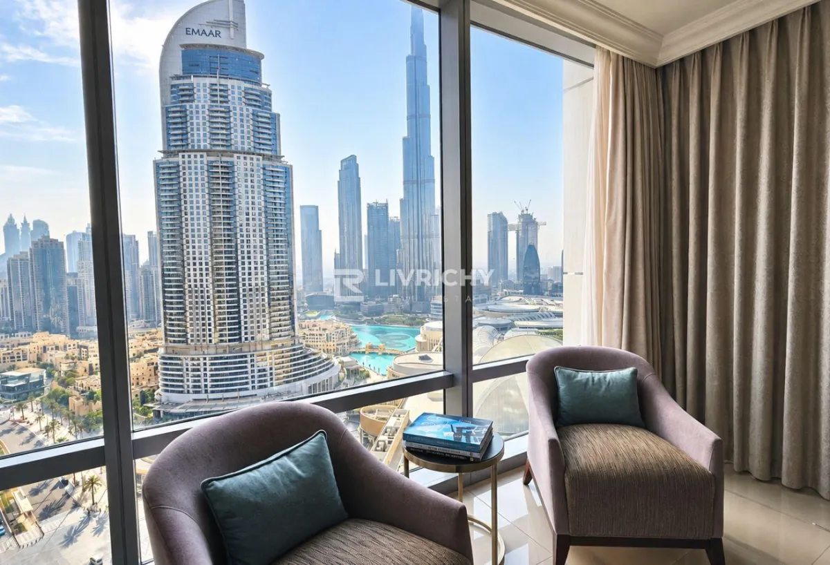 Burj Khalifa View | Furnished | Luxury Living — 3