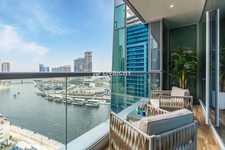 Canal View | Spacious Layout | Fully Furnished