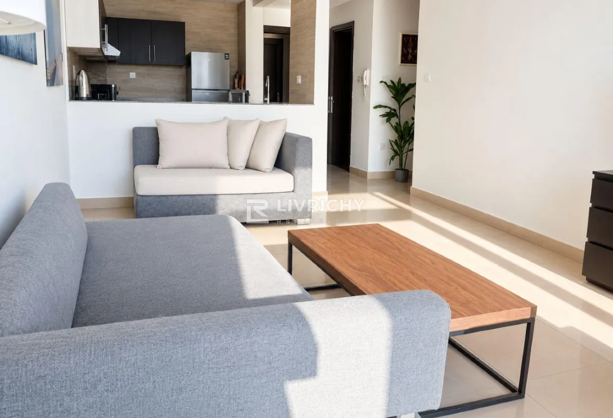 Fully Furnished | Spacious 1 Br | Modern Layout — 1